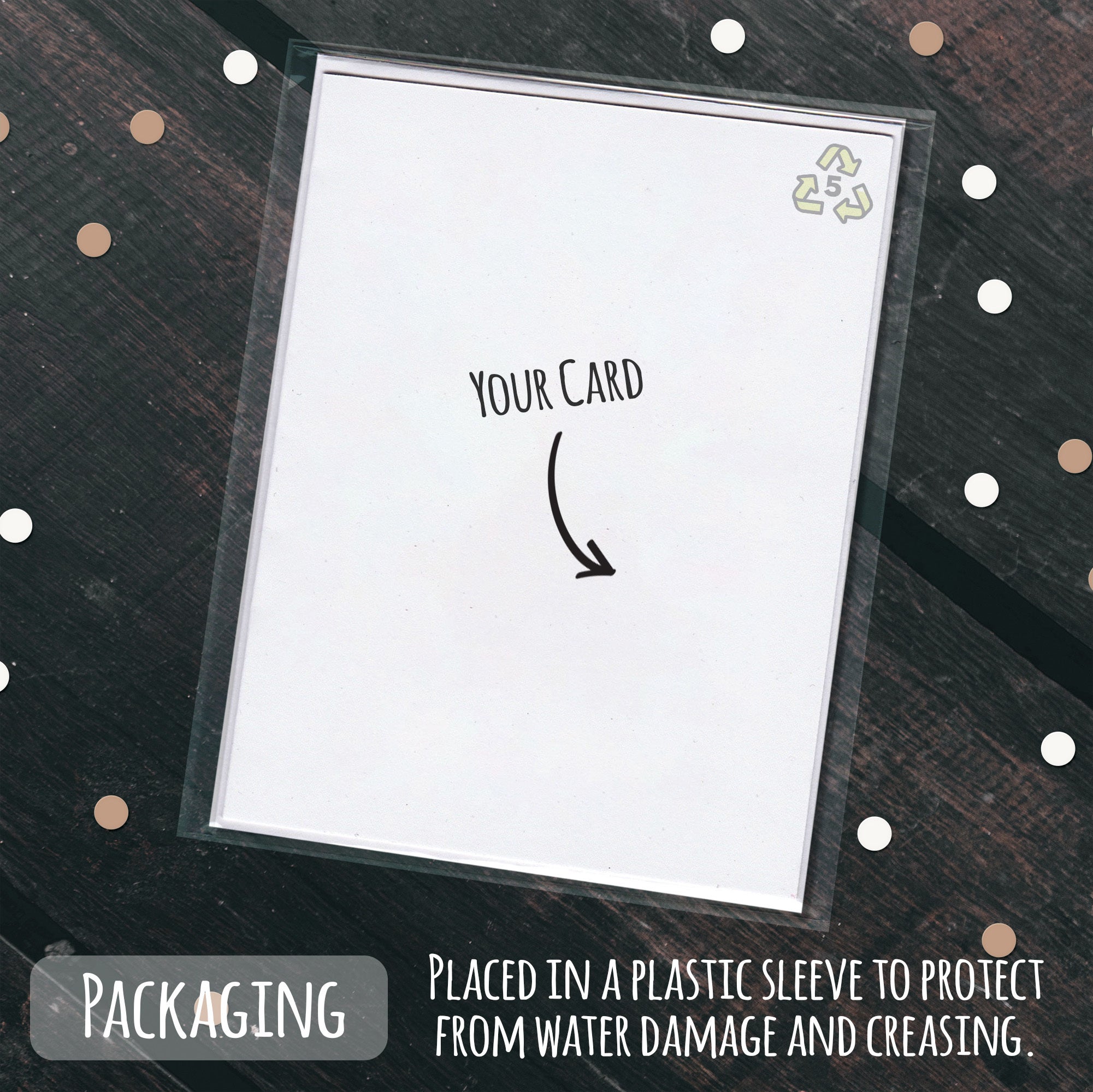 gelatinous cube card sleeves Come Inside Me Dungeon Daddy Gelatinous Cube Greeting Card with Envelope main image 1